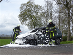 Prio 1 Brand Wegvervoer Auto Trekwei Driezum